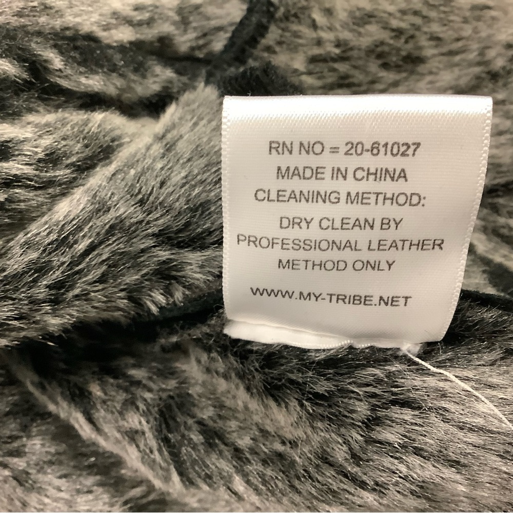 My Tribe shearling cropped jacket - Picture 11 of 13